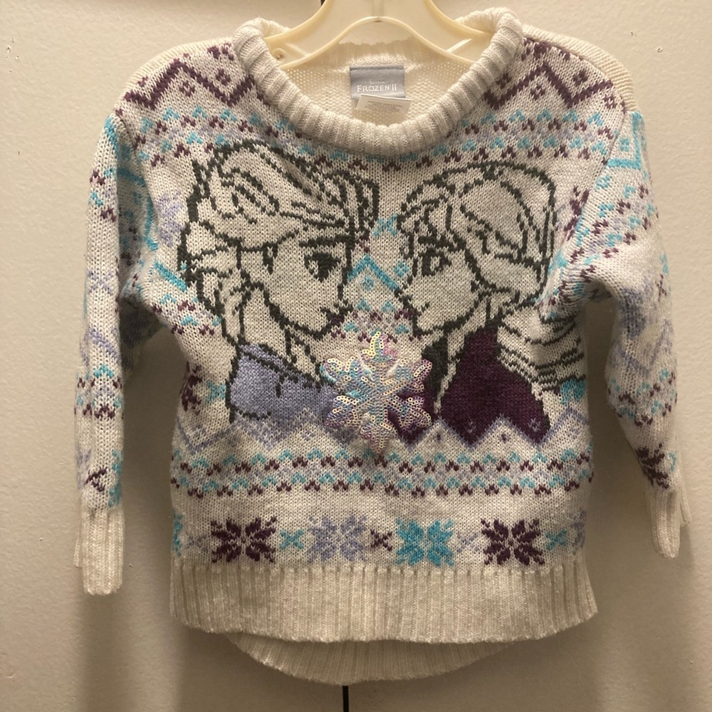 Elsa toddler sweater